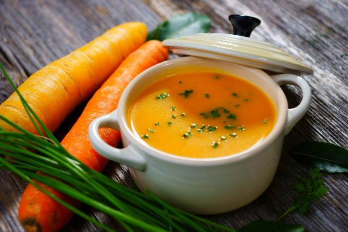 Морковный Суп Фото